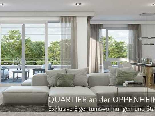 NEU! QUARTIER an der OPPENHEIMER - Exquisite Penthaus-Wohnung mit Dachterrasse im Herzen Nieder-Olms