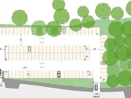 PKW-Stellplatz mit E-Ladesäule in der Nähe des idyllischen Neustädter See in Magdeburg