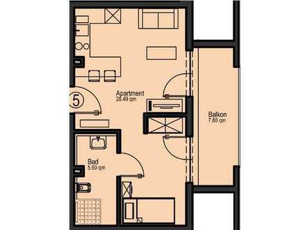 NEUBAU Schöne 1-Zimmer-Wohnung in Dörzbach (W5)