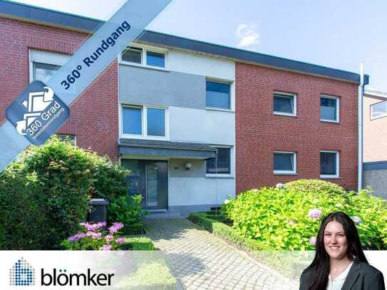 Blömker! Helle und großzügige 3,5-Raum-Wohnung mit Balkon in idyllischer Lage in Schultendorf!