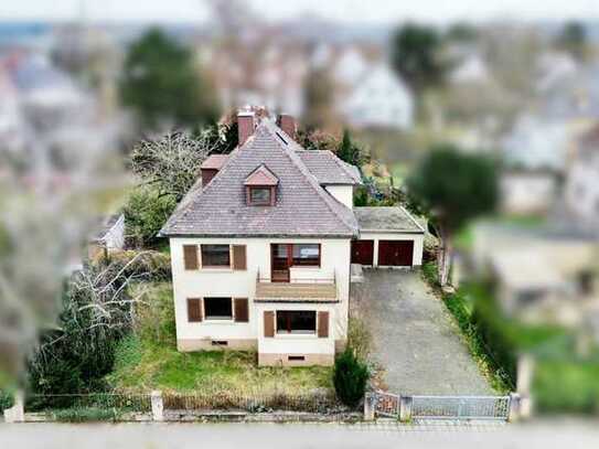 Stadtvilla im Hessheimer Viertel mit tollem Grundstück!