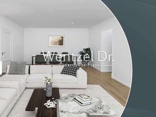 Vacant, well-laid-out 3-room apartment with balcony for sale in Nordenstadt