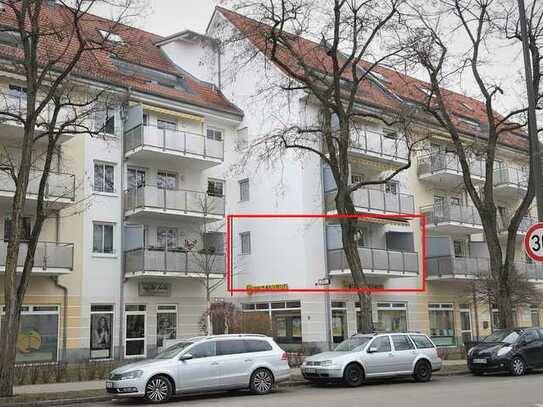 Stilvolle, modernisierte 3-Raum-Wohnung mit Balkon und EBK in Dachau