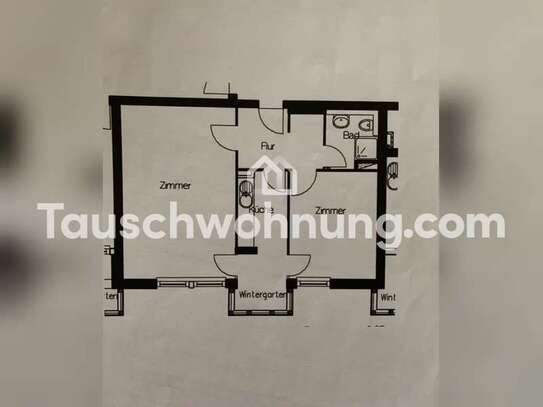 Tauschwohnung: 2-Zimmer Wohnung in Schöneberg/Akazienkiez