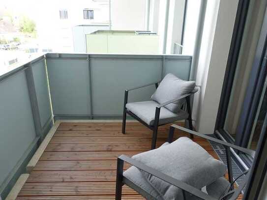 Beuel-Mitte, modernes 2 Zimmerappartement mit Balkon -komplett möbliert- ideal für Pendler