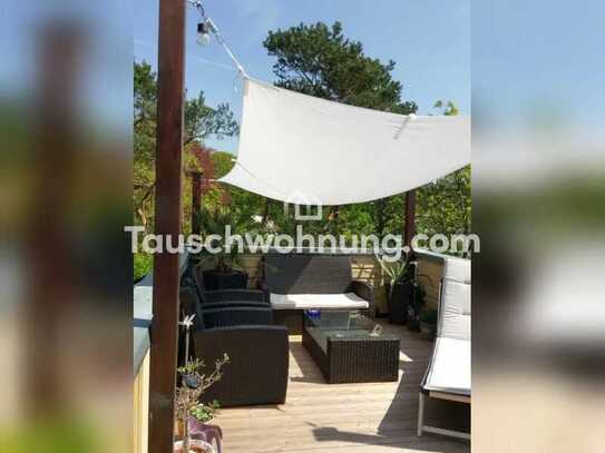 Tauschwohnung: Tauschen 1.5 Raumwohnung mit großer Dachterrasse