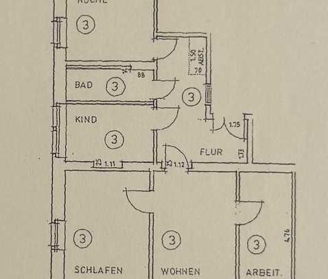 Ansprechende und sanierte 4-Raum-Wohnung in Dresden