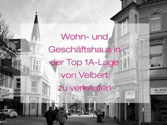 Wohn- und Geschäftshaus in der Top 1A-Lage von Velbert zu verkaufen