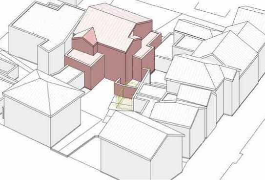 Einmaliges Baugrundstück für Geschossbau + Wohn-/ Praxishaus am Theaterwall.