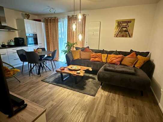 Exklusive und barrierefreie 2-Zimmer-Wohnung mit Terrasse, EBK, E-Ladestation Stadtgarten