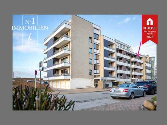 Beste Lage am Strand - 2 Zimmerwhg. (60m²) m. 2 Balkonen und Stellplatz