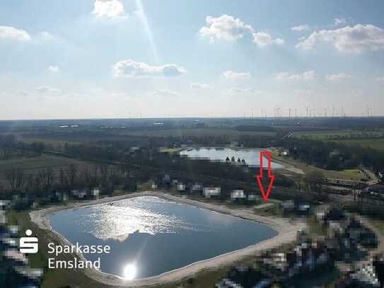 Grundstück - neues Ferienhaus - Seeblick - Emsland - Nähe zur Nordsee, Schloss Dankern, Niederlande