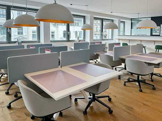 Coworking-Bereich in Regus Moenchengladbach City