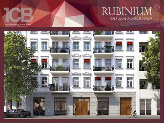 Rubinium Window: Sanierte Ladengeschäfte mit Schaufensterfront im Quartier Savignyplatz