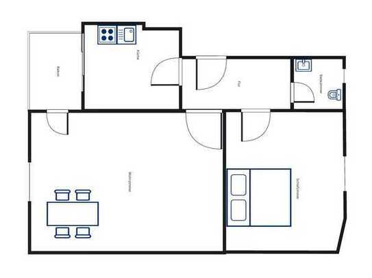 schöne 2-Zimmer Wohnung in Spandau