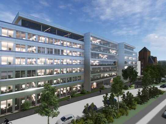 Neubau Gewerbepark Am Roten Turm Bürogebäude Bannwaldallee B10
