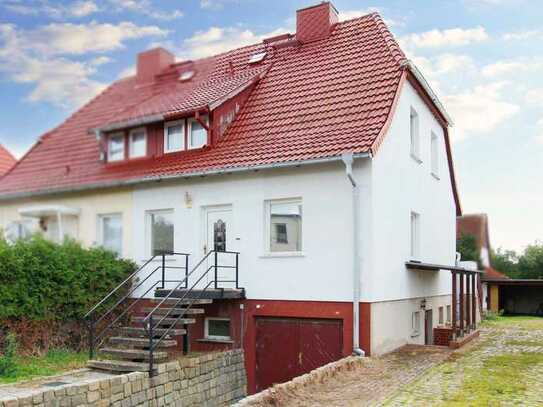 Zuhause gestalten in Ostseenähe: DHH mit Südgarten und zusätzlichem Ferienhaus in Zinnowitz