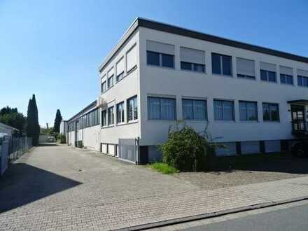 610 m² Lagerhalle + 600 m² Freifläche + 270 m² Bürofläche in Dietzenbach zu vermieten
