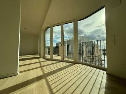 Elb-Penthouse mit Dachterrasse im Erstbezug