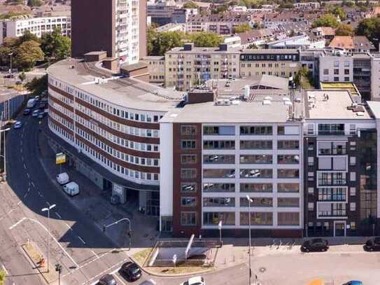 Büroflächen gegenüber der Messe-Hallen zu vermieten