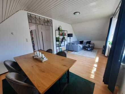 Wunderschöne 2,5-Zimmer-DG-Wohnung im Malerdorf Grötzingen zu vermieten
