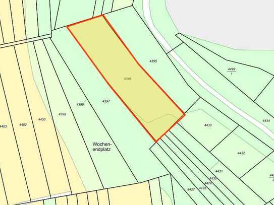 Wald Grundstück 4019m²