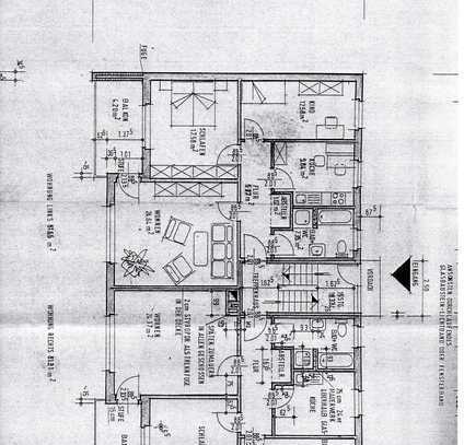 Ansprechende 3-Zimmer-Wohnung mit Balkon in Löhne in einem Mehrfamilienwohnhaus