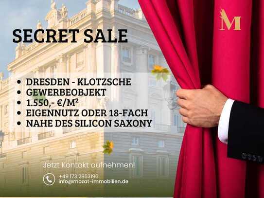 SECRET SALE! Eigennutz oder Anlage im Silicon Saxony!