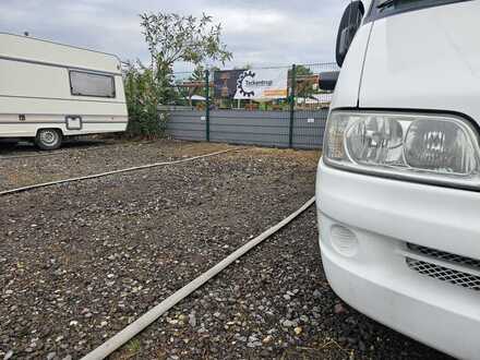 NEU: Stellplatz für Wohnwagen und Wohnmobile in Köln-Zollstock "gehobene Ausstattung"