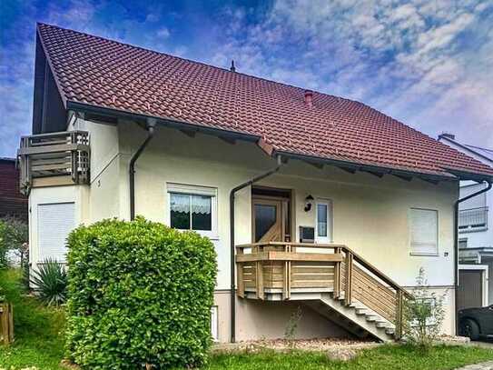 Einfamilienhaus mit Blick auf die Achalm