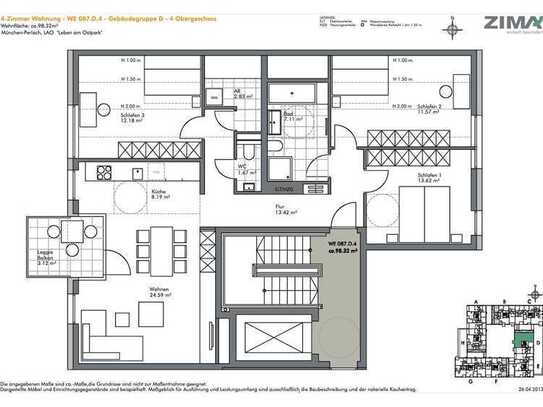 Stilvolle, neuwertige 4-Zimmer-Wohnung mit Balkon und Einbauküche in München