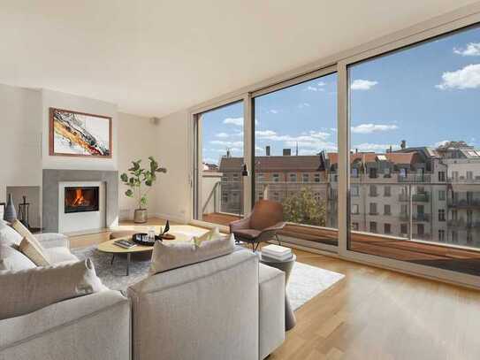 Exklusives Penthouse in Toplage von Prenzlauer Berg im beliebten Quartier von Marthashof