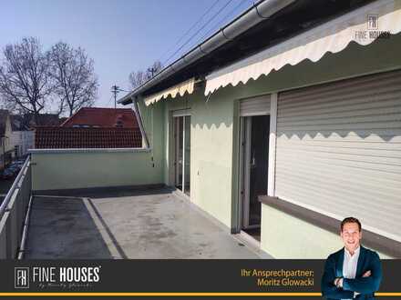 PROVISIONSFREI! 3-Zimmer-Wohnung mit großzügiger Terrasse und Kellerabteil in Ludwigshafen-Oppau.