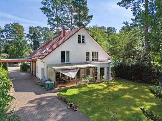 Individuelles Architektenhaus mit 6 Zimmern in idyllischer Lage in Beelitz OT Fichtenwalde