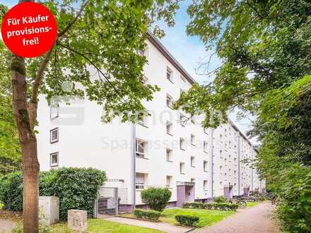 Toll geschnittene 3-Zimmer-Wohnung mitten im Grünen