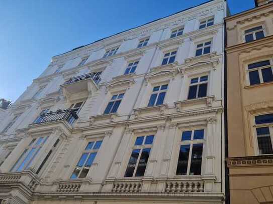 Stilvoll wohnen & arbeiten in der pulsierenden Langen reihe St. Georg! Teileigentum Gewerbe