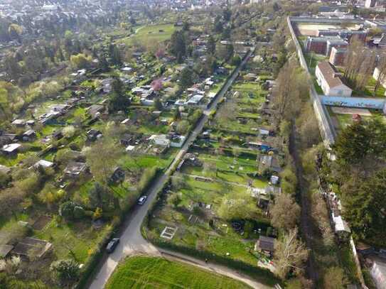Grundstück mit Kleingärten im Stadtgebiet von Wiesbaden - verpachtet