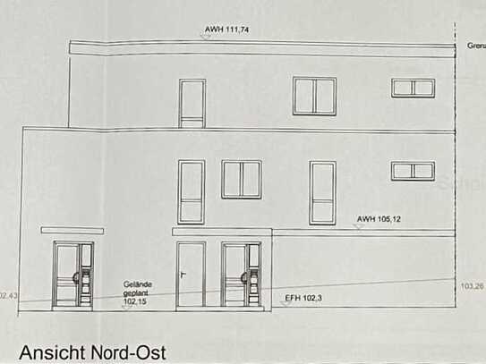 Neubau Maisonettenwohnung mit Garage, Balkon und Garten