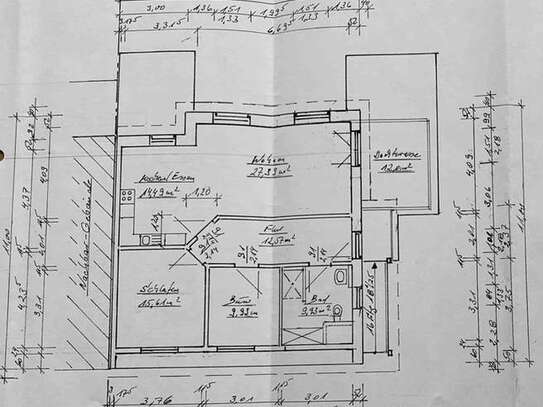 Erstbezug: Einladende 3-Zimmer-Wohnung in Zweifamilienhaus / Lüneburg-Zeltberg