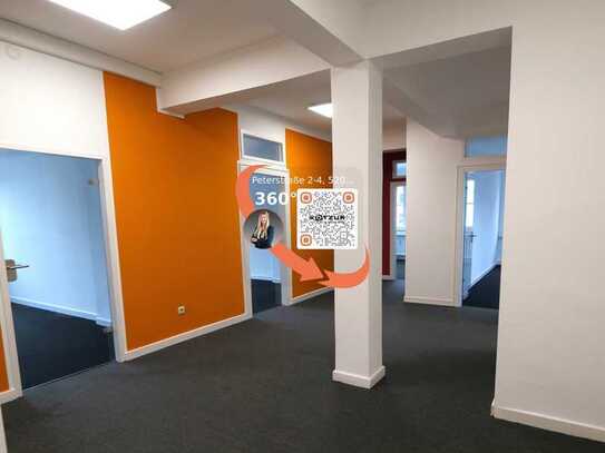 Attraktive Büro-/Praxisräume in zentraler Lage – ca. 191 m², sofort bezugsfrei!