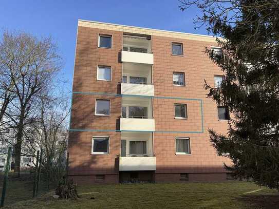 Moderne 3-Zimmerwohnung mit Balkon und Garage in ruhiger Lage der Braunschweiger Weststadt