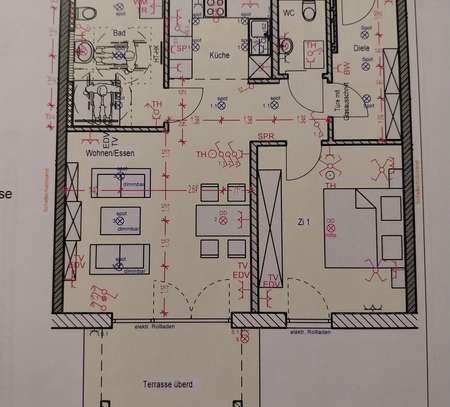 Erstbezug mit Balkon: Exklusive 2-Raum-EG-Wohnung mit gehobener Innenausstattung in Mindelheim