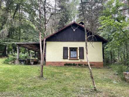 *RESERVIERT *Kleines Wochenendhaus im Naturschutzgebiet Pfälzerwald in Carlsberg-Hertlingshausen*