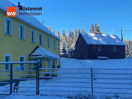 Naturparadies am Fuße des Auersbergs – Ein- bis Zweifamilienhaus mit großem Grundstück