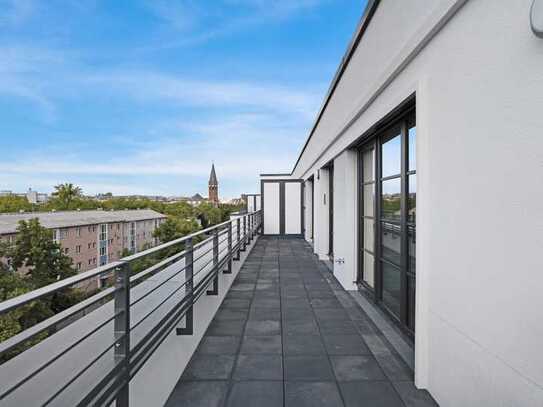 3-Zimmer-Wohnung mit großer Terrasse und Einbauküche im Neubau!