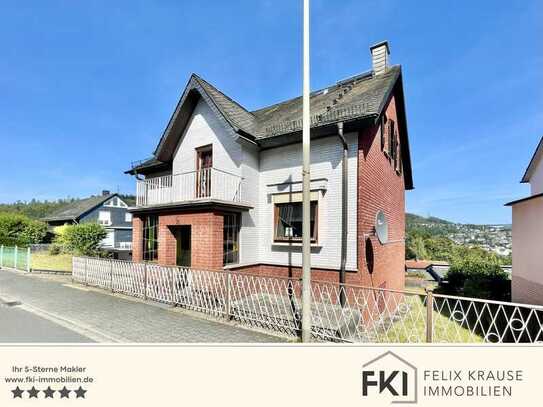 **schönes Einfamilienhaus mit großem Grundstück und Fernblick in Mudersbach-Niederschelderhütte**