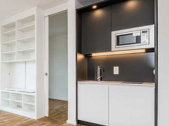 1,5-Zimmer-Mikroapartment (Neubau) mit Südwestbalkon zwischen Kreuzberg und Neukölln