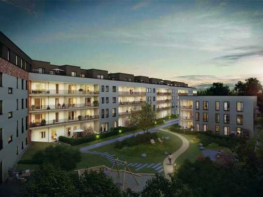 Zentrale exklusive 3-Zimmer-Wohnung mit Balkon und TG-Stellplatz mit eigener Wallbox in Ahrensburg