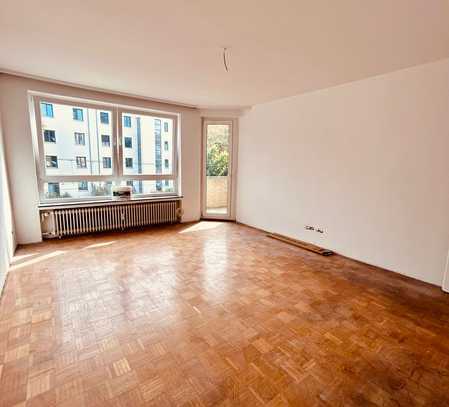 * Linden: helle, modernisierte 2- Zimmer-Wohnung mit 2 Balkonen *