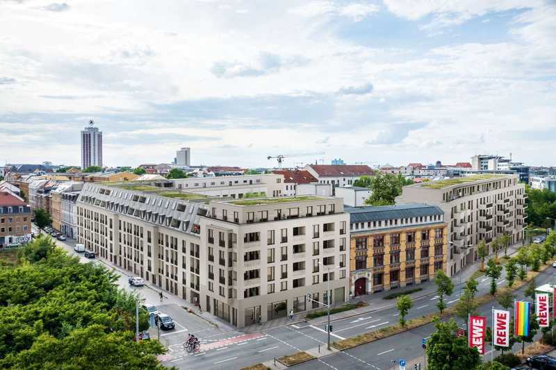 Wohnen im Neubau: 2-Zimmer mit Balkon und EBK im Zentrum-Ost